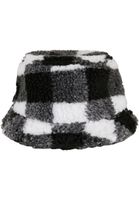 Sherpa Check Bucket Hat White/Black