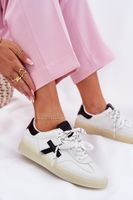 Boto Niskie Buty Sportowe Damskie Białe Zelevelis