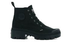 Palladium Pallabase Twill Ženy - Obuv Palladium - Černá - 96907-008-M-5.5 - Size: 5.5