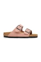 Birkenstock papuci de femei din piele întoarsă Arizona