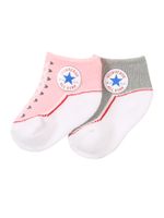 CONVERSE Čarape 'CHUCK'  siva / roza / bijela