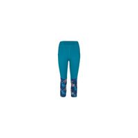 Women's 3/4 fitness leggings Kilpi SOLAS-W turquoise