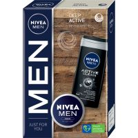 NIVEA MEN Deep Active Geschenkset (für Herren)