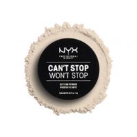 NYX Professional Makeup Can't Stop Won't Stop Setting Powder fixáló púder - Light