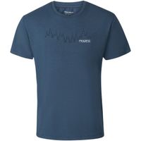 PROGRESS BASTARD Мъжка тениска от бамбук, тъмносин, размер XXL