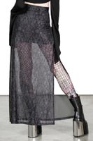 spódnica damska KILLSTAR - Baphy - Black L