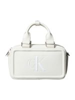 Calvin Klein Ručna torbica 'BOLD ELONGATED MINI'  vuneno bijela