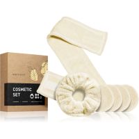 BrushArt Home Salon Cosmetic set набір для видалення макіяжу з мікрофібри Cream