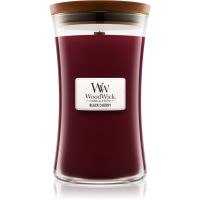 Woodwick Black Cherry ароматна свещ с дървен фитил 609.5 гр.