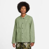 Nike Life Unlined Chore Coat Jacket Oil Green - Pánske - Bunda Nike - Zelené - DQ5184-386 - Veľkosť: 2XL