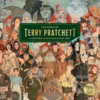 The World of Terry Pratchett (A 1000-piece Discworld jigsaw puzzle by Paul Kidby) - puzzle z kategorie 500 - 1000 dílků