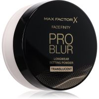 Max Factor Pro Blur фиксираща пудра цвят Translucent 10.5 гр.