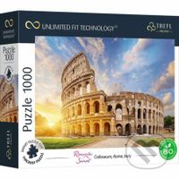 Romantický západ slnka: Koloseum v Ríme, Taliansko - puzzle z kategorie Přírodní scenérie