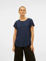 Vero Moda Bella Bluse Blau