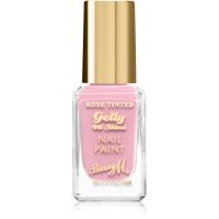 Barry M Gelly Hi Shine Rose Tinted βερνίκι νυχιών απόχρωση Blushed 10 μλ