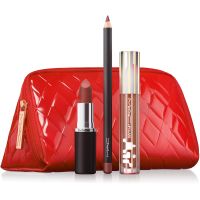 MAC Cosmetics Holiday Trending Tomorrow Lip Trio Nude vánoční dárková sada na rty