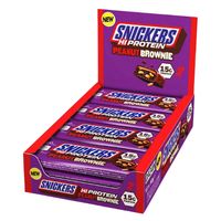 Mars Baton Snickers HIProtein Bar - 12x 50g - Peanut Brownie