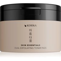 KORIKA Skin Essentials Dual Exfoliating Toner Pads подвійні відлущувальні диски 20 кс