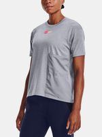 Under Armour Live Woven Pocket Tricou Gri