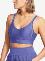 Fialová dámská sportovní podprsenka Under Armour UA Infinity Low 2.0Strap Bra