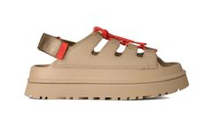 UGG Women's GoldenGlow Toggle Brown Dámske - Sandále UGG - Hnedá - 1179370-MDSD-9 - Size: 9