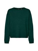 VERO MODA Pulover 'VMSABA'  tamno zelena