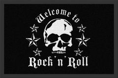 Fußmatte Skull Rock'n'Roll - ROCKBITES - 100675