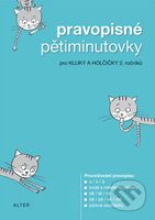 Pravopisné pětiminutovky pro 2. ročník - kniha z kategorie 1. stupeň