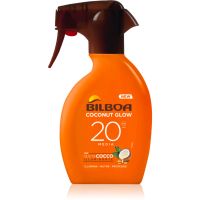 Bilboa Coconut Glow слънцезащитен спрей SPF 20 200 мл.