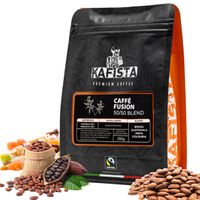 Kafista Zrnková Káva "Café Fusion 50/50" – Pražená v Itálii, Směs Arabica & Robusta - na espresso Množství: 250g