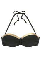 LASCANA Bikini gornji dio 'Elodie'  zlatna / crna