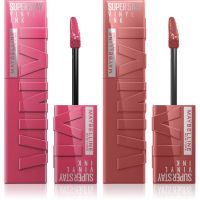 Maybelline SuperStay Vinyl Ink flüssiger Lippenstift 2x4.2 ml