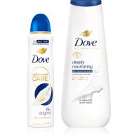Dove Advanced Care Deeply Nourishing ugodno pakiranje deodoranta in gela za prhanje