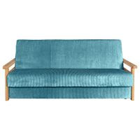 P & B ROZKLADACIA POHOVKA, textil, svetlomodrá