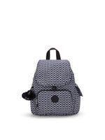 KIPLING Ruksak 'CITY'  morsko plava / crna / bijela