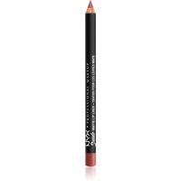 NYX Professional Makeup Suede Matte  Lip Liner Matt ajakceruza árnyalat 31 Cannes 1 g