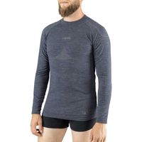 Viking LAVA MAN LONGSLEEVE Мъжка функционална блуза, тъмносиво, размер