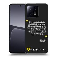 Silikónový čierny obal pre Xiaomi 13 Pro - Kazma - MĚLI BYSTE SE DO TOHO PUSTIT
