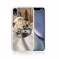 Ovitek s potiskom po meri Apple iPhone XR prozoren