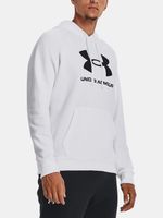 Under Armour UA Rival Fleece Logo HD Majica dugih rukava bijela