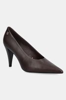 Tommy Hilfiger Kožené lodičky Tommy Hilfiger TH SMOOTH LEATHER PUMP
