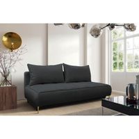 MID.YOU ROZKLÁDACÍ POHOVKA, textil, barvy grafitu