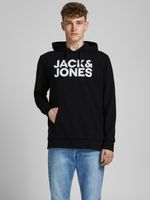 Jack & Jones Majica dugih rukava crna