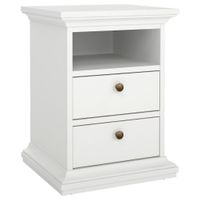 MID.YOU NOČNÍ STOLEK, bílá, 43,6/58,8/40 cm