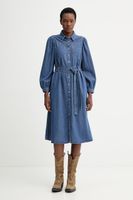 Levi's Rifľové šaty Levi's JOURNEY LS MAXI