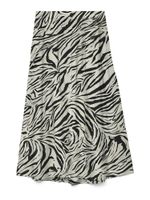 VERO MODA Suknja 'VMJosie'  sivkasto bež / crna