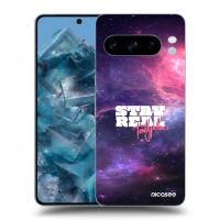 Silikónový čierny obal pre Google Pixel 10 - Stay Real