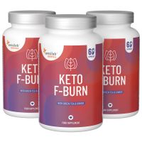 Essentials Keto F-Burn hochdosiert – vegan, 180 Kapseln