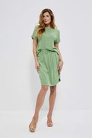 Marisse Skirt With Pockets L-Sc-3718 Palm