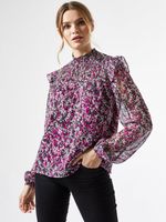 Dorothy Perkins Bluse Lila